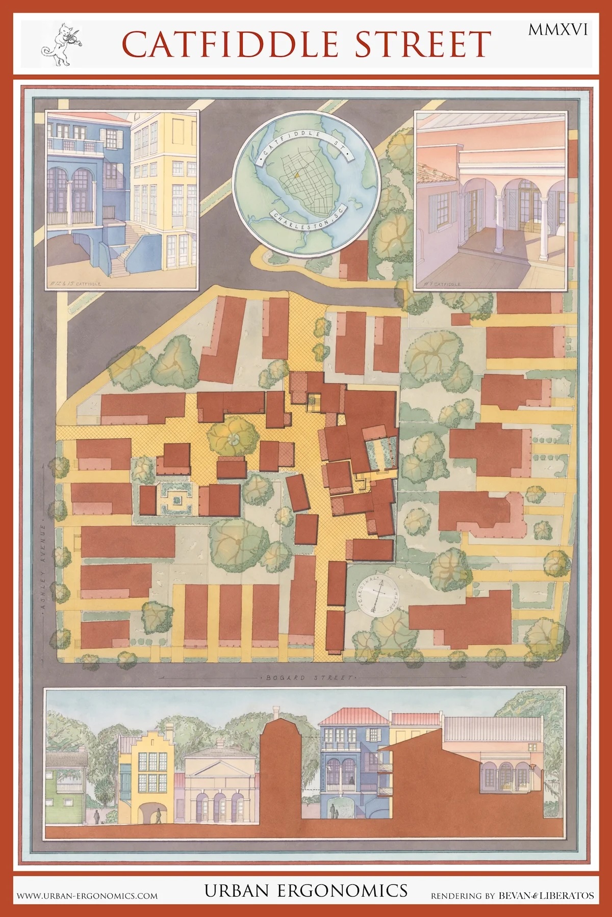 Catfiddle Street Plan